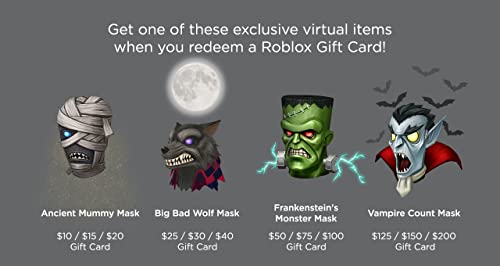 Roblox $200 Digital Gift Card [Includes Exclusive Virtual Item